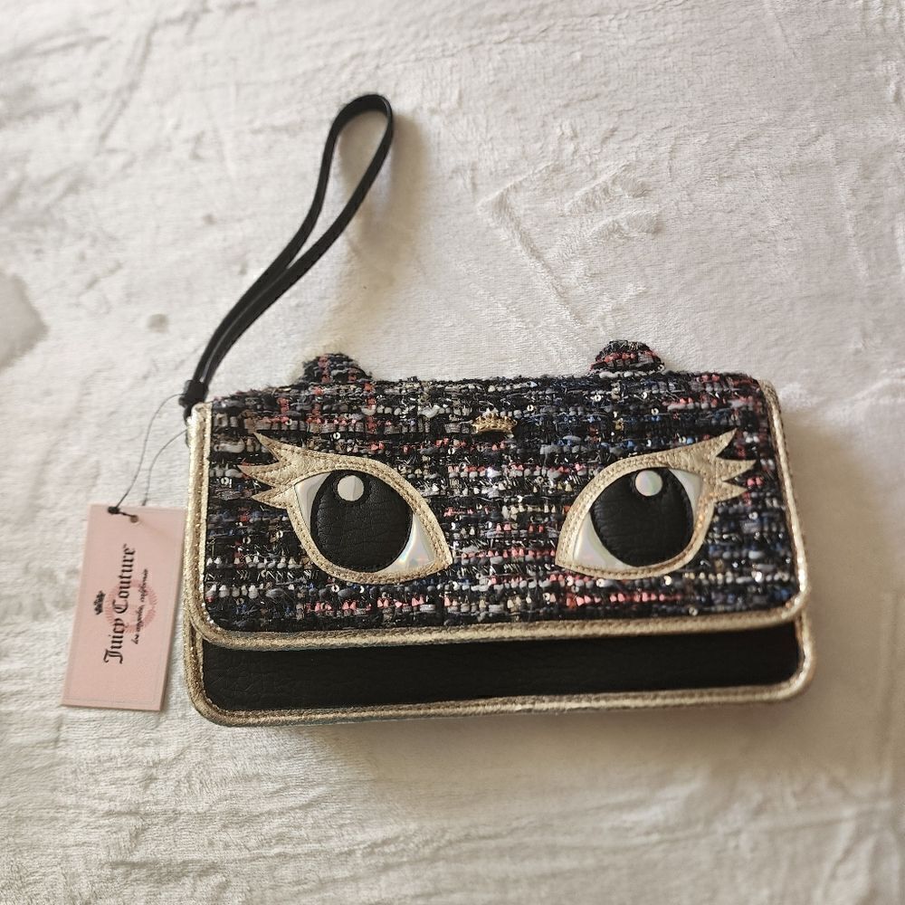 Juicy Couture Sparkle Style Cat Clutch